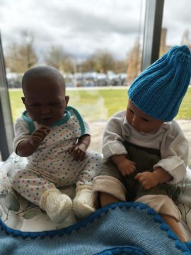 Puppen zur Demonstration